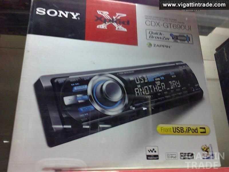 Sony Xplod CDX-GT690UI Car stereo - Vigattin Trade