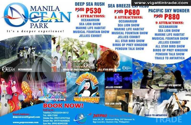 Manila Ocean Park Promo Vigattin Trade