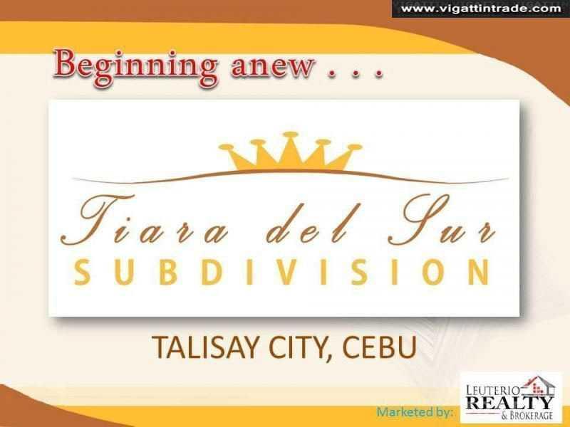 Tiara Del Sur Subdivision Talisay Cebu Vigattin Trade