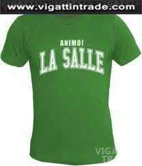 la salle shirt