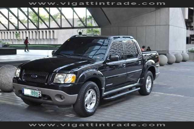 FORD Explorer Sport Trac 4x4 2002 AT BLACK 888 plate - Vigattin Trade
