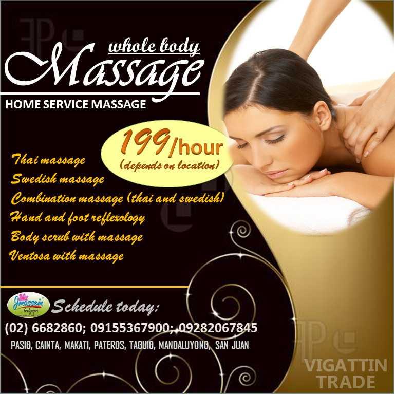 Home Service Massage By J Massein Bodyspa Vigattin Trade