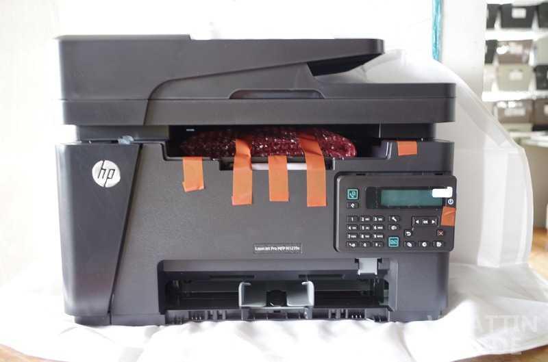 Hp m127fn не сканирует по сети