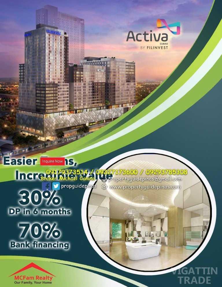 commercial space for sale cubao quezon city - activa flex by filinvest - vigattin trade