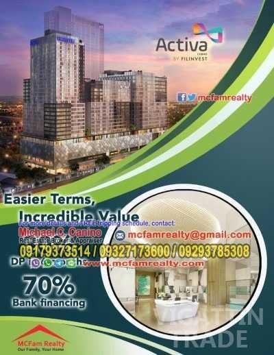 commercial space for sale cubao quezon city - activa flex by filinvest - vigattin trade